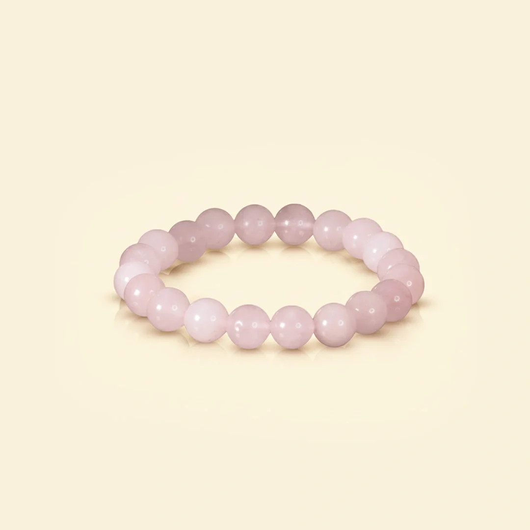 Rose Quartz Beaded Bracelet